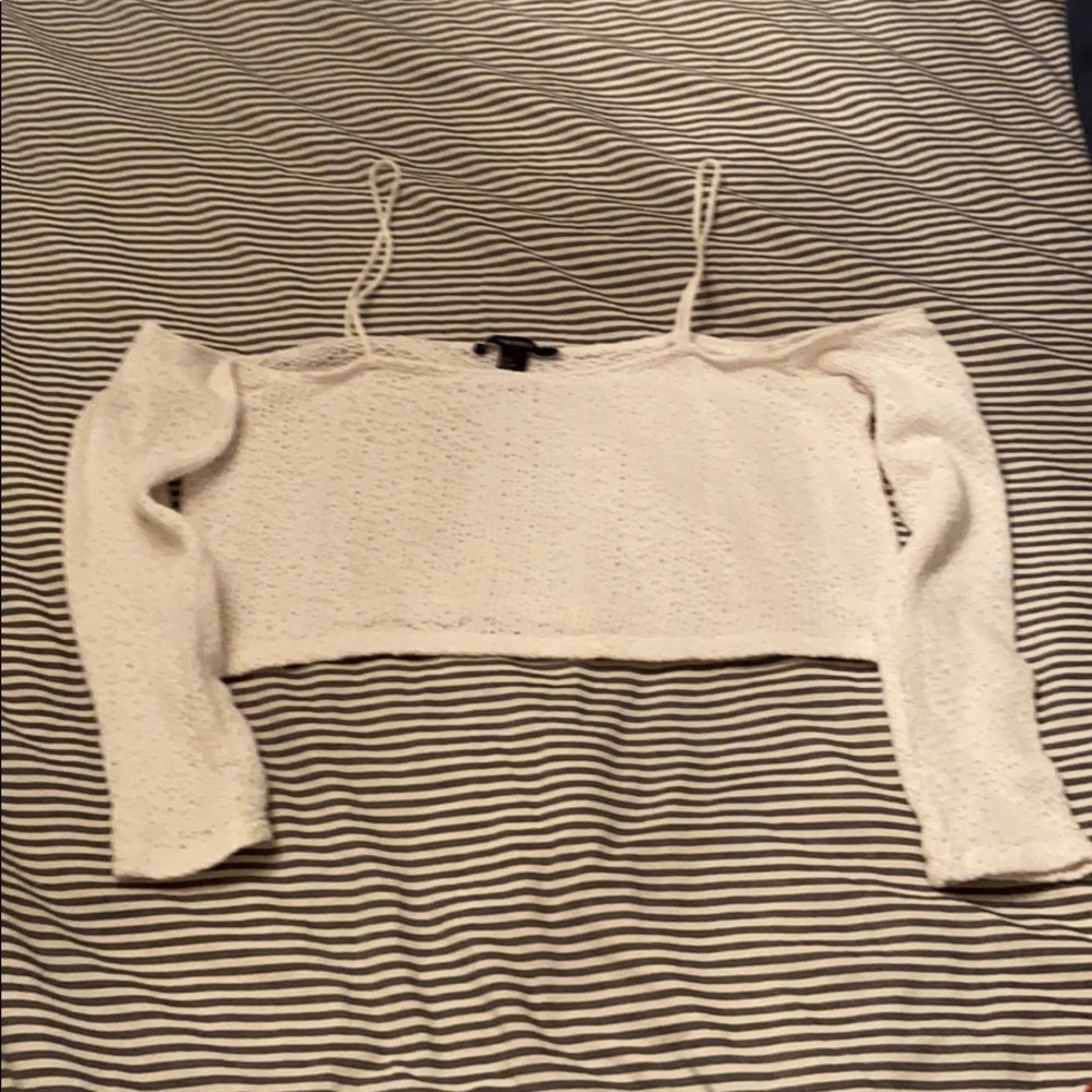 Forever 21 long sleeve crop